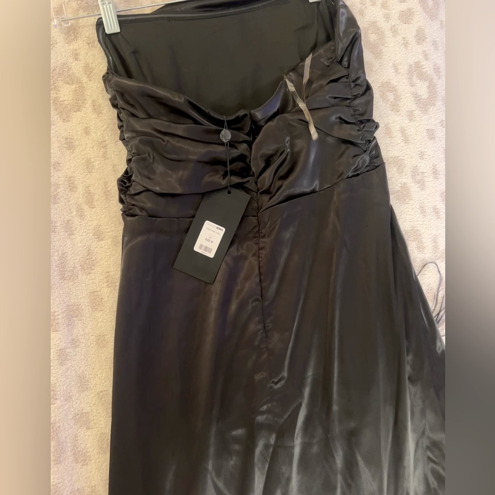 NWT Fashion Nova Feather Dress - Picture 6 of 7